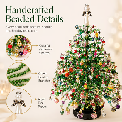 🎄✨ DIY Beaded Christmas Tree Kit – 🎅Create Your Own Sparkling Holiday Decoration(📦Buy 2 Free Shipping)