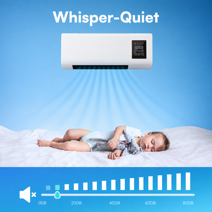 ❄️🔥 Fast Cooling & Heating 2-in-1 Wall-Mounted Air Cooler & Heater | Comfort for Every Season