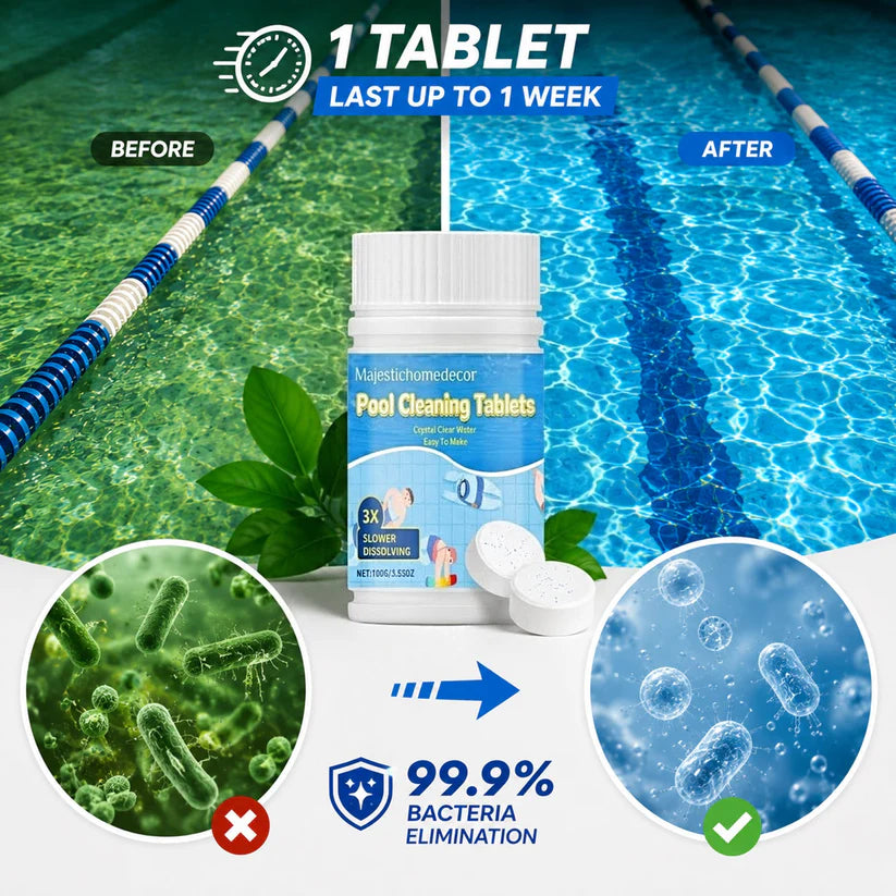 ✨The New Pool Purifier 💧 Purify Water, Eliminate Odors & Stains —— Gentle& Safe For Kids🏊