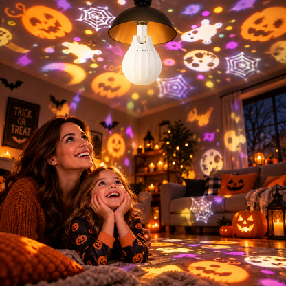 🎁2026 New Arrivals 50% OFF💥Rotating Christmas Projector Bulb | 16 Patterns