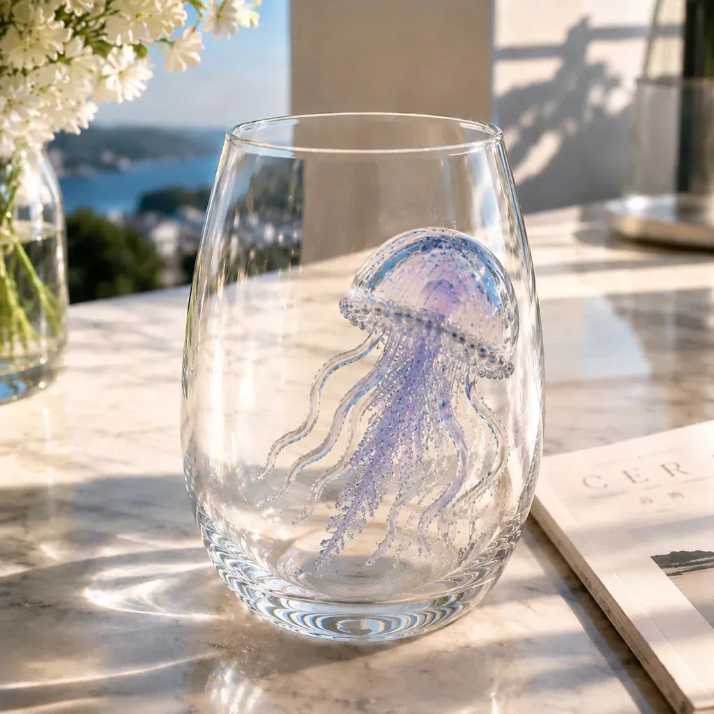 ⏰Sale Ends Today! 3D Hand-Blown Marine Glassware Up To 50% OFF