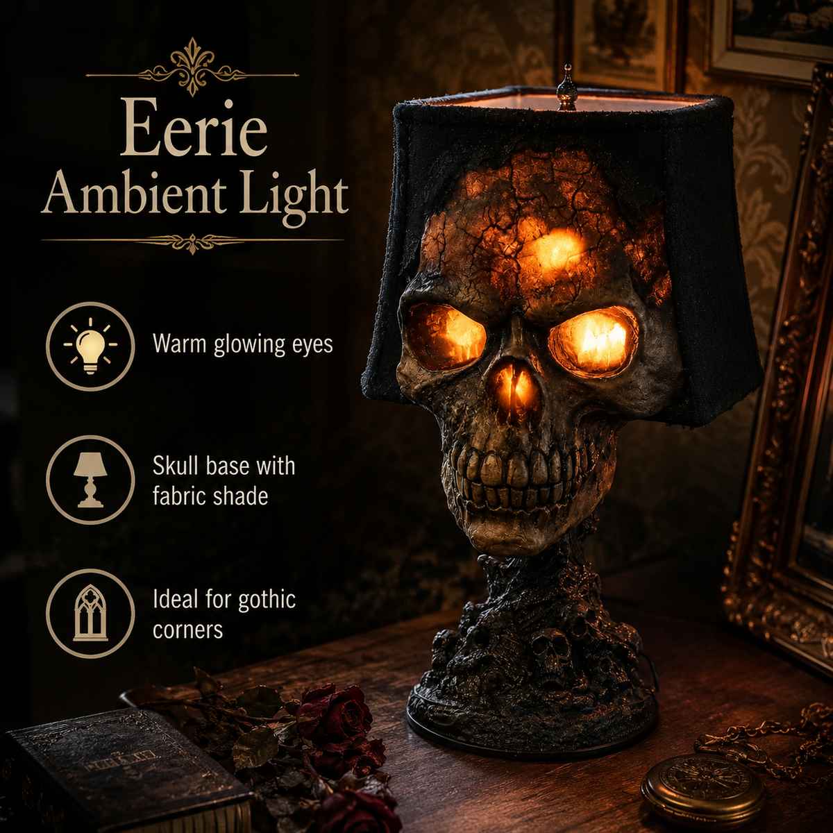 Last Day 45% OFF & Free Shipping🔥🔥Molten Skull Lava Lamp💀