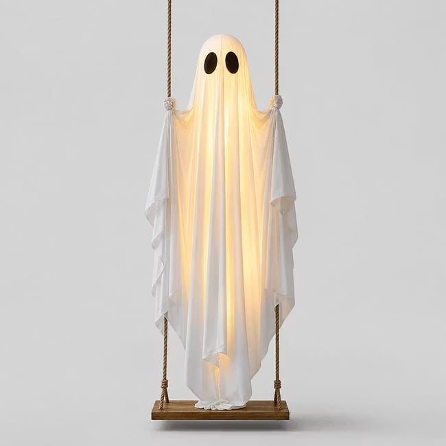 🔥Last Day 55% OFF🔥Halloween Hanging Swing Ghost👻