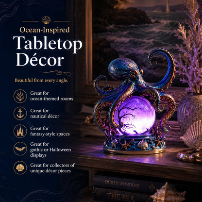 ⏰Final 47% OFF🐙 Deep Sea Octopus Crystal Ball Lamp