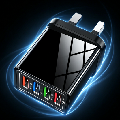 The Charger Big Tech Hates | ⚡4-Port Quick Charge 3.0 + AI Performance Boost