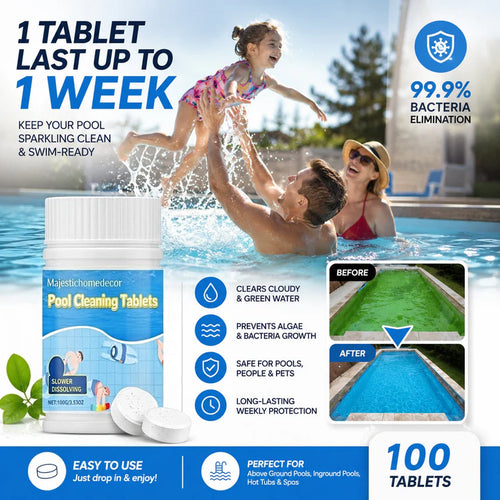 ✨The New Pool Purifier 💧 Purify Water, Eliminate Odors & Stains —— Gentle& Safe For Kids🏊