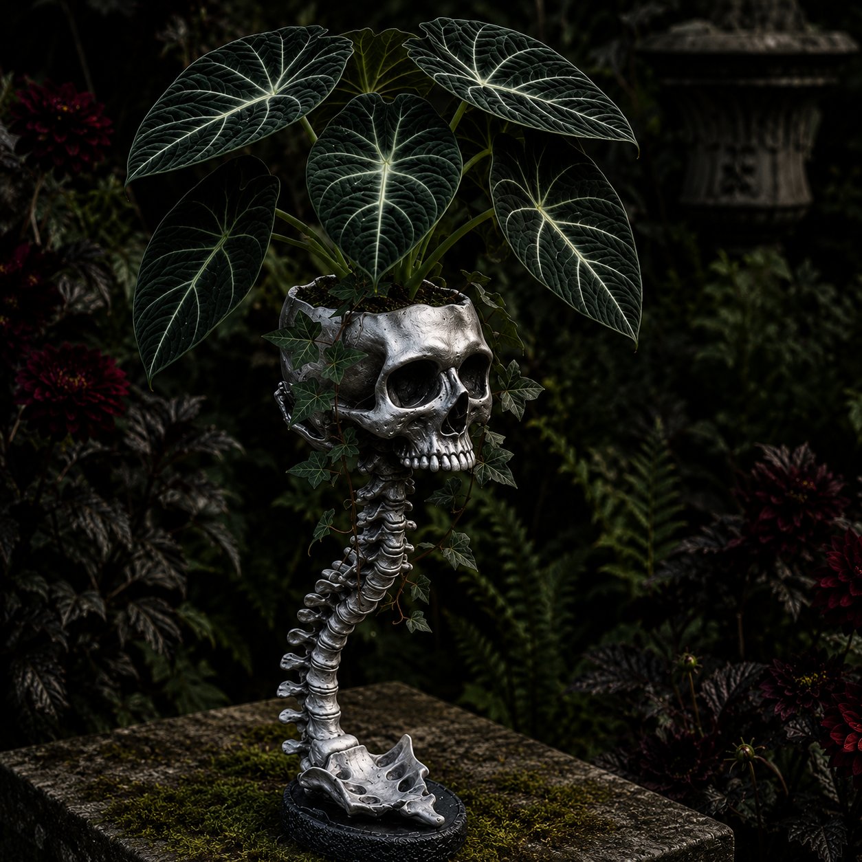 💥 Flash Sale 50% OFF 💀 Skull Planter 🪴 Bold Decor for Plant Lovers