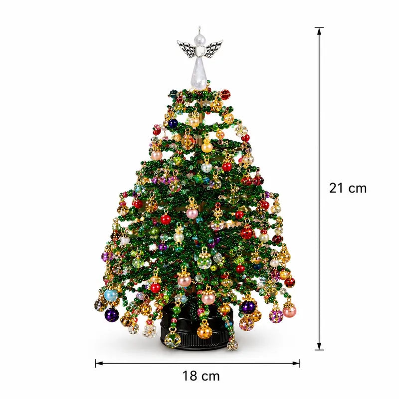 Create Your Own Sparkling Beaded Christmas Tree