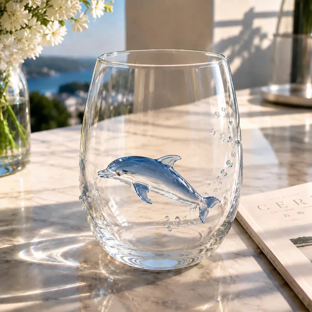 ⏰Sale Ends Today! 3D Hand-Blown Marine Glassware Up To 50% OFF
