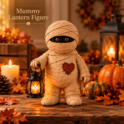 🎃 Halloween Monster Lantern Figurines – 5 Cozy Spooky Styles