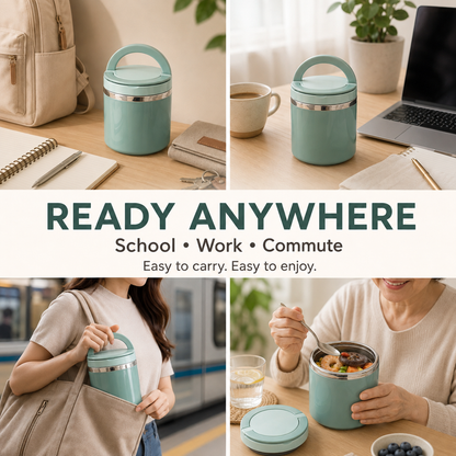 🍲Portable Insulated Stainless Steel Lunch Box