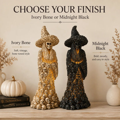 ⚠️Going Fast! Skeleton Witch Light‑Up Ornament | 47% Off Halloween Flash Sale