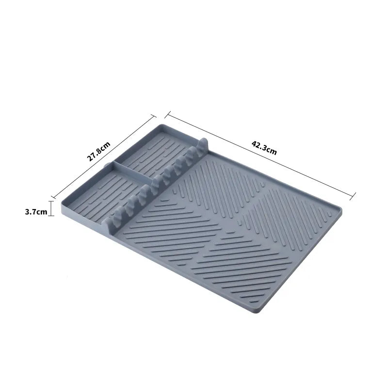 16.5x11' Silicone Mat – Heat Resistant, Dishwasher Safe, Non-Slip for Grill & Counter