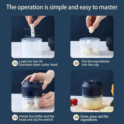 🔥48% OFF⚡ Cordless Mini Food Chopper – Chop, Mince & Blend in Seconds