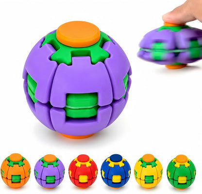 ✨New! Colorful 3D Press Fidget Spinner Ball