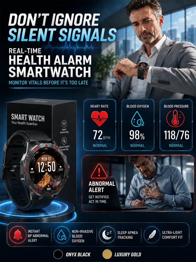 ⌚Stylish multi-functional sports monitoring watch