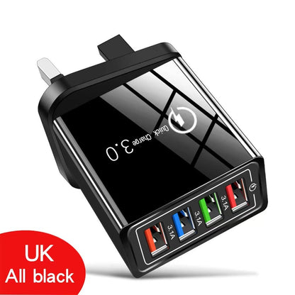 The Charger Big Tech Hates | ⚡4-Port Quick Charge 3.0 + AI Performance Boost