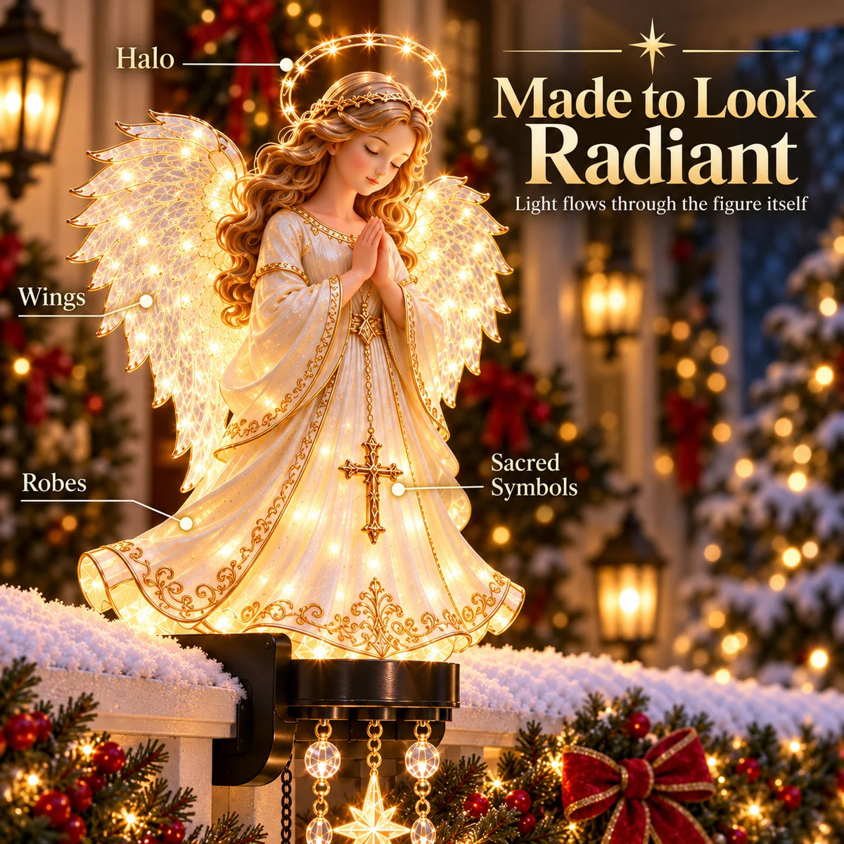 🎁49% OFF🔥✨ Sacred Christmas Railing Lights