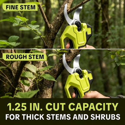 🌿 Cordless Electric Pruning Shears – Easily Cut Tree Branches ⚡