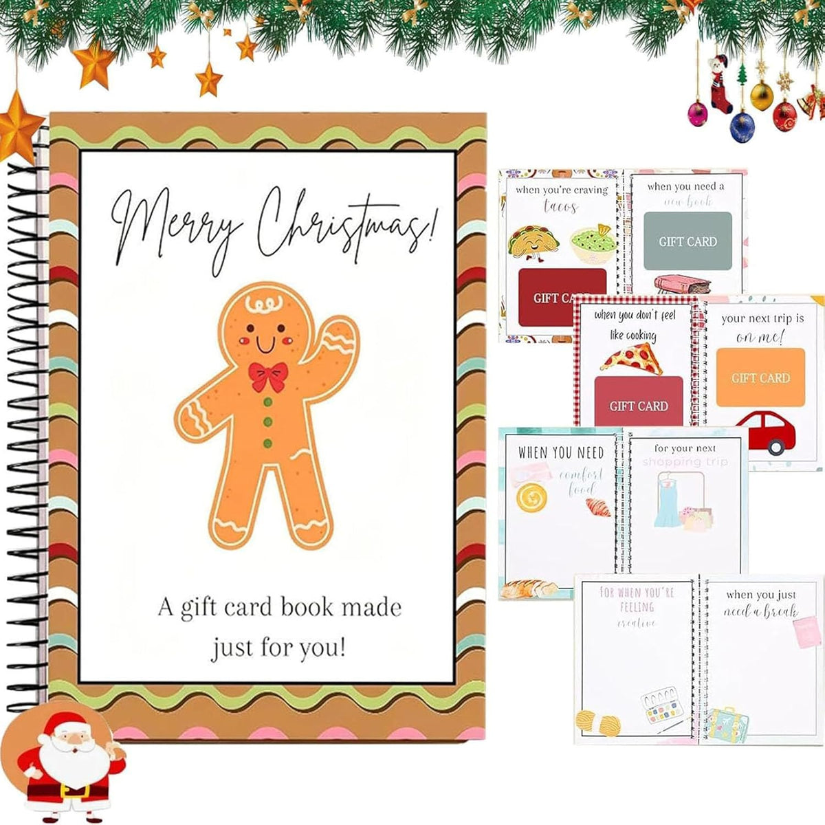 Buy multiple offers🔥 Festive Christmas Gift Card Book – Ideal Holiday Present