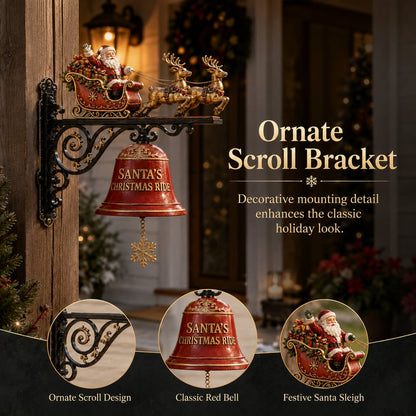 🎅🔔 Santa’s Sleigh Bells 🎄 Charming Christmas Decoration