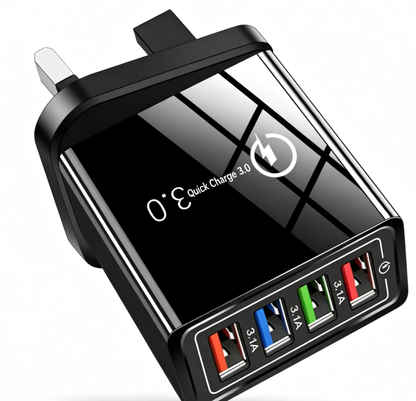The Charger Big Tech Hates | ⚡4-Port Quick Charge 3.0 + AI Performance Boost