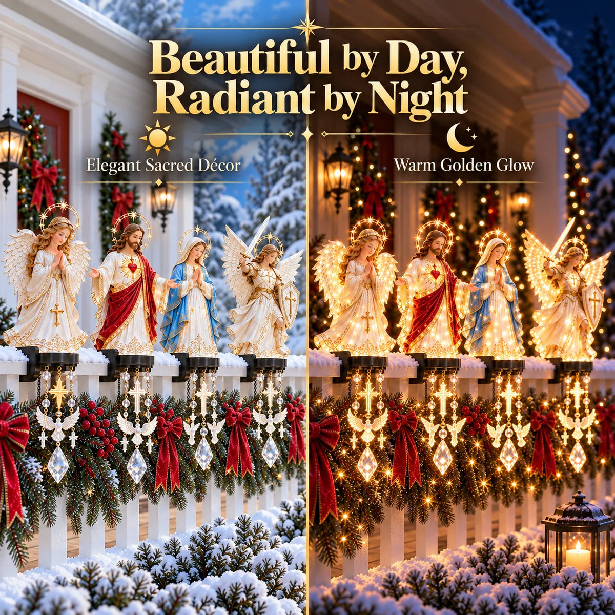 🎁49% OFF🔥✨ Sacred Christmas Railing Lights