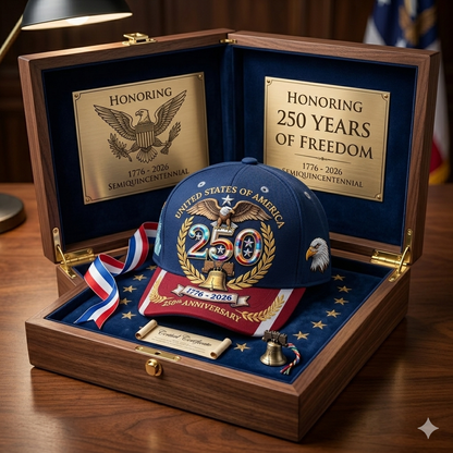 🔥Limited time 50% OFF🇺🇸 United States 250th Anniversary Limited Edition Cap