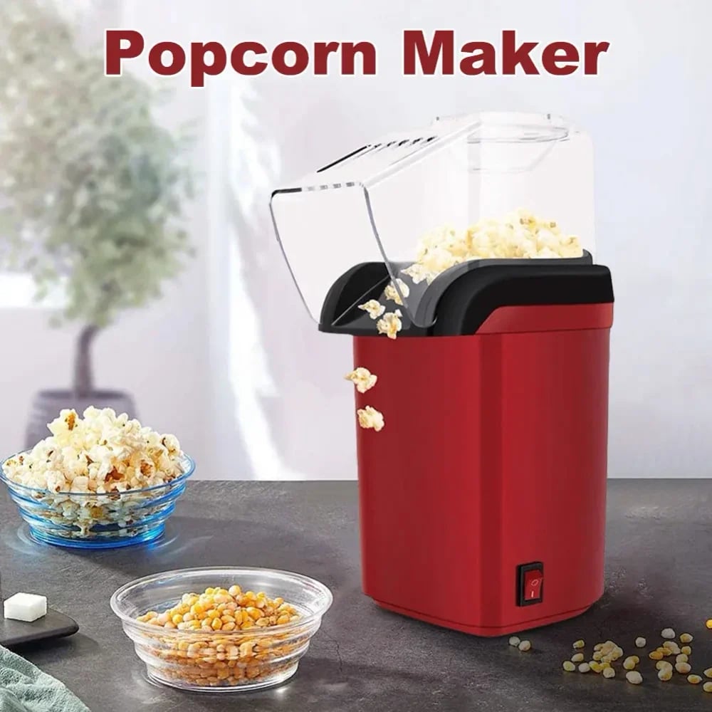 🔥Limited-Time Offer🍿 Fresh, Oil-Free Popcorn in 2 Minutes with an Electric Air Popper
