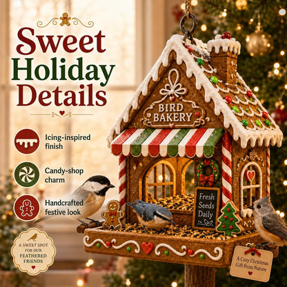 🐦Christmas Themed Bird Feeder Set | Decorative Hanging Backyard Feeders