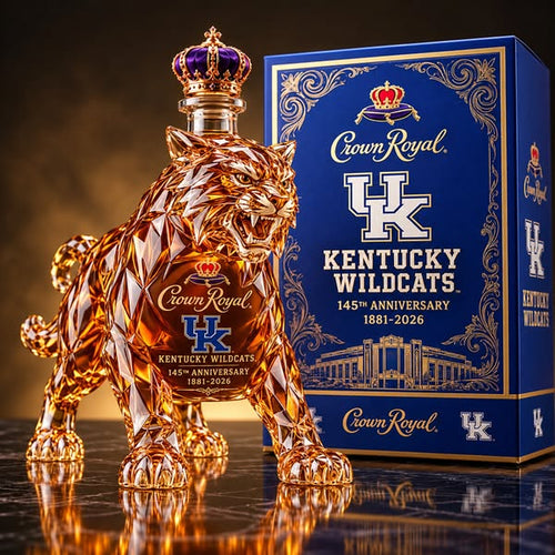 🔥POUR WITH PRIDE👑GO 'CATS 145th Anniversary Whiskey Bottle- Limited Edition🥃