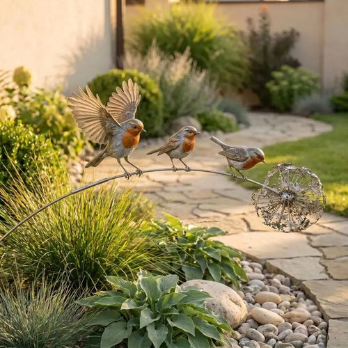 🕊️FLASH SALE ENDS TODAY! 50% OFF Handmade Robin Kinetic Garden Stake