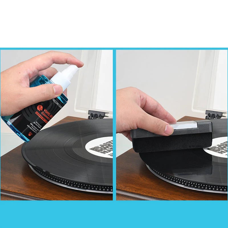 🎵 Anti-Static Vinyl Record Cleaning Spray – Dust, Fingerprint & Groove Care