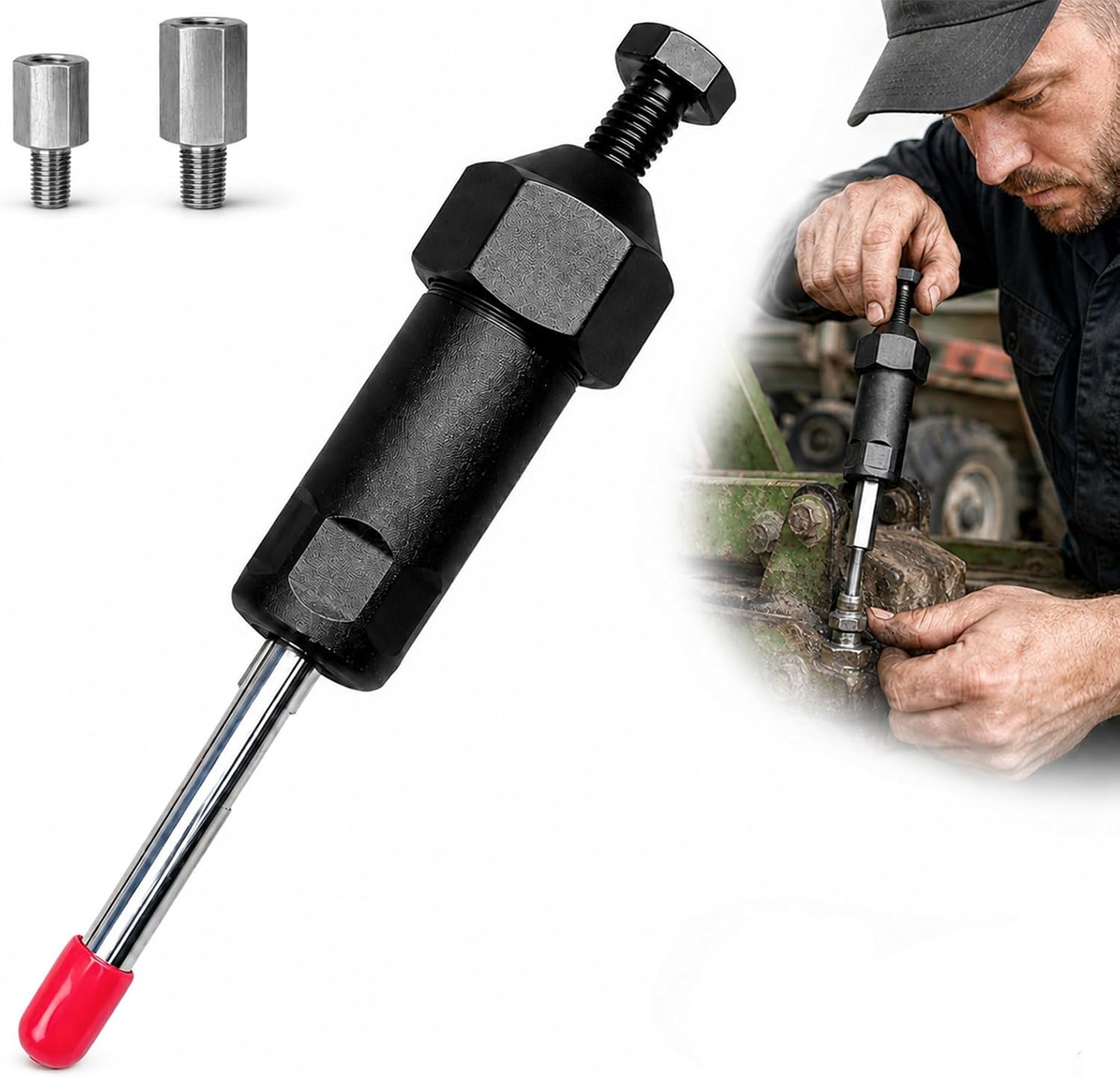 Heavy Duty Grease Fitting Cleaner Tool