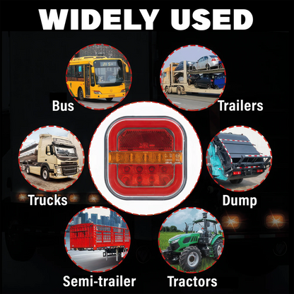 🚚 🔥Wireless Magnetic LED Trailer Lights Kit – Tail, Brake & Turn Signals