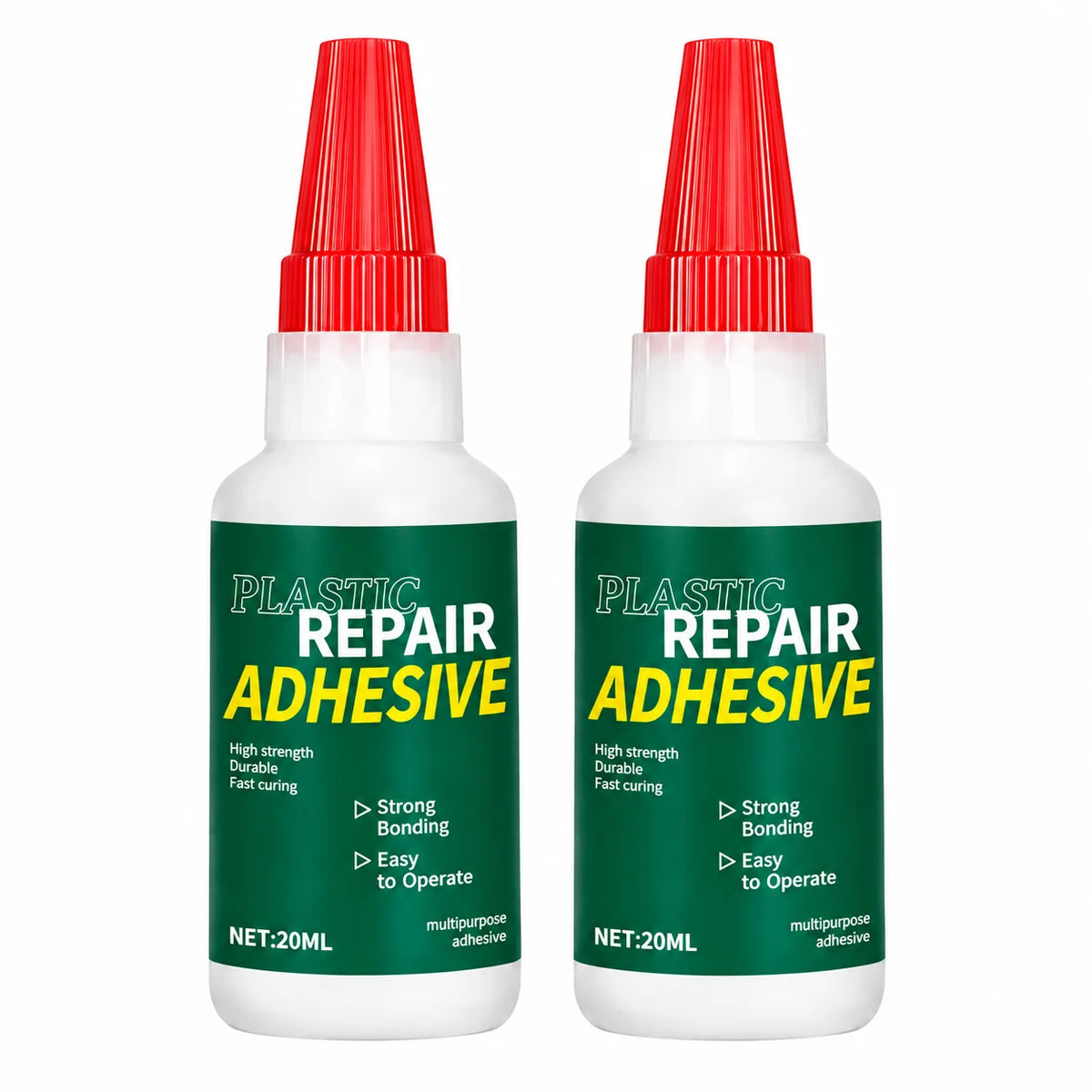🚗 Automotive Plastic Bumper Repair Adhesive – 20ml Precision Glue for Cracks, Trim & Exterior Repairs