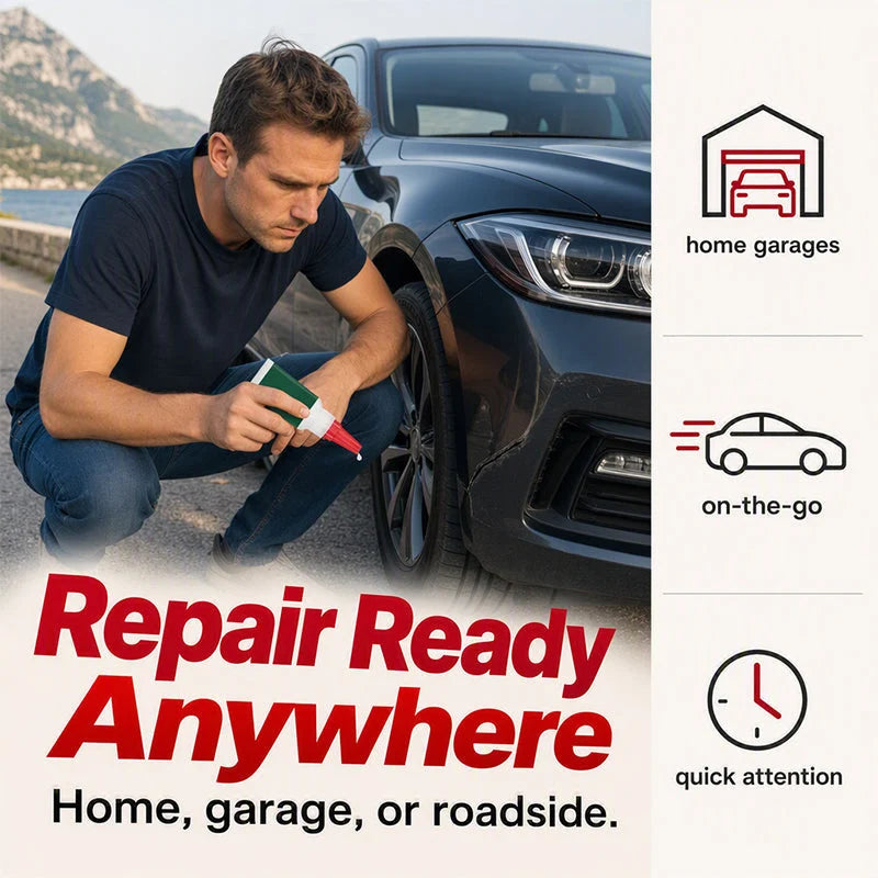 🚗 Automotive Plastic Bumper Repair Adhesive – 20ml Precision Glue for Cracks, Trim & Exterior Repairs