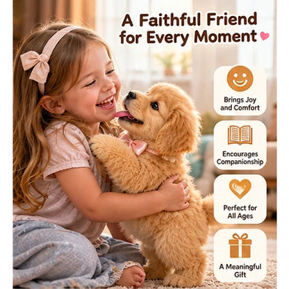 🐕🐾 Golden Buddy Realistic Robot Golden Retriever Puppy