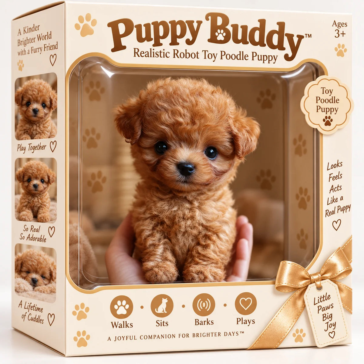 🐕🐾 Golden Buddy Realistic Robot Golden Retriever Puppy