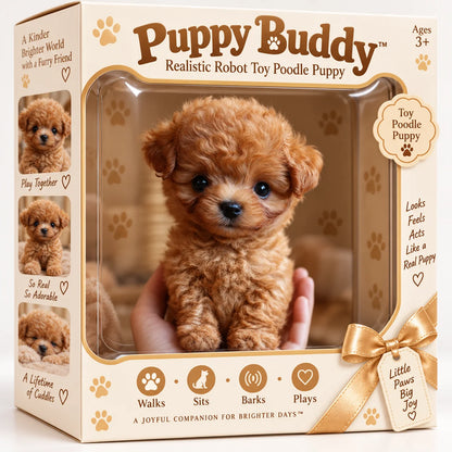 🐕🐾 Golden Buddy Realistic Robot Golden Retriever Puppy