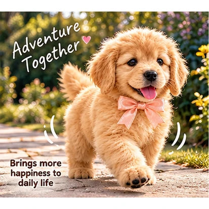 🐕🐾 Golden Buddy Realistic Robot Golden Retriever Puppy