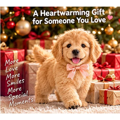🐕🐾 Golden Buddy Realistic Robot Golden Retriever Puppy