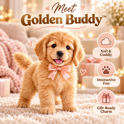 🐕🐾 Golden Buddy Realistic Robot Golden Retriever Puppy