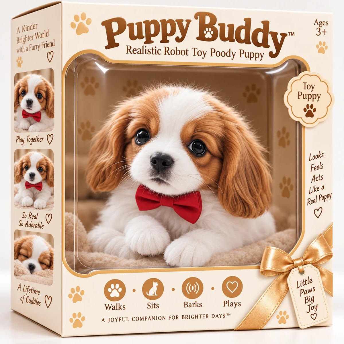 🐕🐾 Golden Buddy Realistic Robot Golden Retriever Puppy