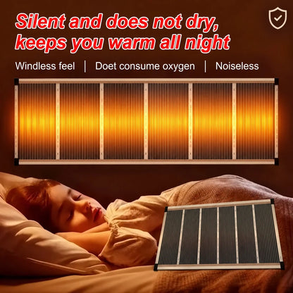 ⚡ 3-S Rapid Heating🔥 Upgraded Far-Infrared Ceramic Wall Heater – Energy Efficient,Low Noise & Quiet Comfort🔥✨