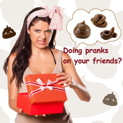 😂💩7-Piece Realistic Fake Poop Prank Set – Funny Gag Gift