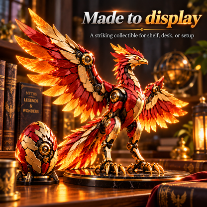 🥚2-in-1 Transforming Mechanical Egg – 🐉Dragon, Phoenix & Winged Unicorn