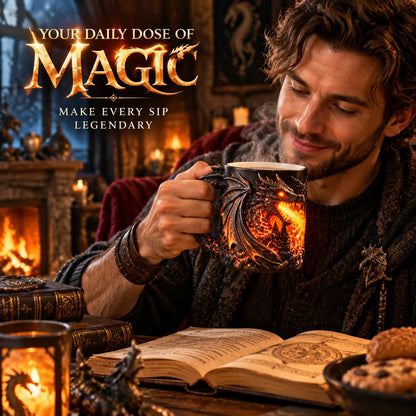 🔥 Last Day 50% OFF 🐉 Dragonfire Heat-Reveal Magic Mug 🔥