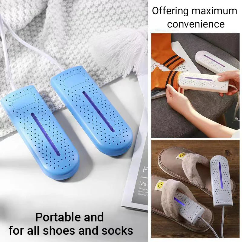 🔥Limited Time 50% Off Today - Portable 360-Degree Quick Drying Shoe Dryer - Antibacterial and deodorizing