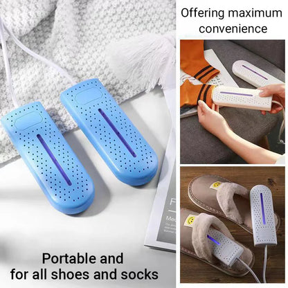 🔥Limited Time 50% Off Today - Portable 360-Degree Quick Drying Shoe Dryer - Antibacterial and deodorizing